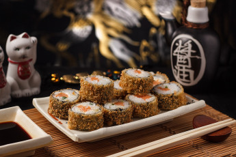 Картинка еда рыба +морепродукты +суши +роллы снедь