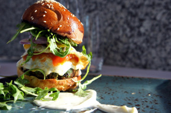 Картинка еда бутерброды +гамбургеры +канапе гамбургер