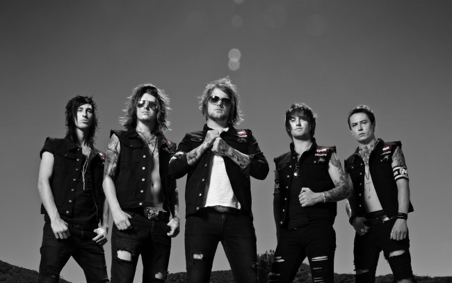 Обои картинки фото asking, музыка, -временный, музыкант, группа, взгляд, мужчина