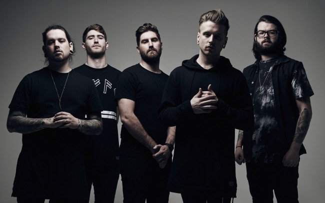 Обои картинки фото bury tomorrow, музыка, -временный, группа, взгляд, мужчина, музыкант