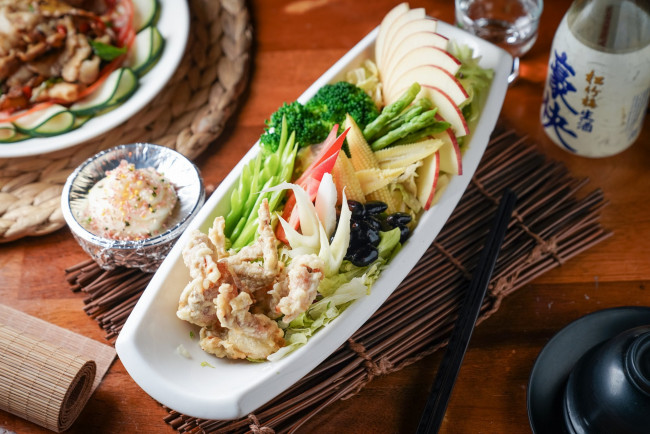 Обои картинки фото еда, салаты,  закуски, снедь