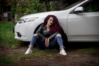 Картинка автомобили -авто+с+девушками honda accord