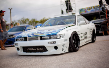 Картинка nissan+silvia автомобили выставки+и+уличные+фото nissan silvia крутой японский самурай который умеет валить боком и не только