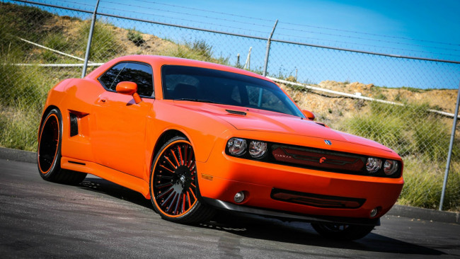 Обои картинки фото dodge challenger, автомобили, dodge, challenger, этот, паренёк, любит, утроить, классное, жогово