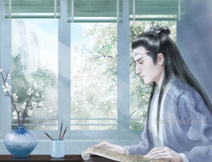 Картинка рисованное кино +мультфильмы the untamed неукротимый повелитель чэньцин мосян тунсю mo dao zu shi магистр дьявольского культа