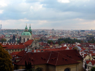 Картинка города прага+ чехия панорама