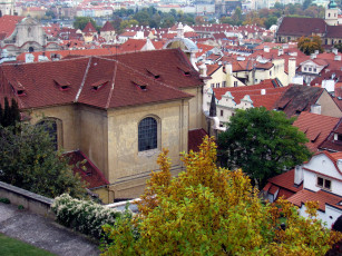 Картинка города прага+ чехия панорама