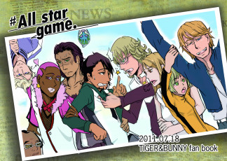 Картинка аниме tiger+and+bunny тигр и кролик