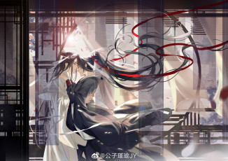 Картинка аниме mo+dao+zu+shi вэй усянь лань ванцзи