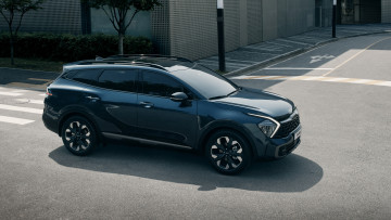 Картинка kia+sportage+x-line+2021 автомобили kia sportage x line кроссовер новая модель