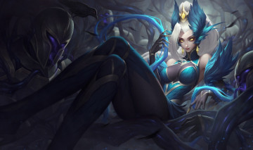 Картинка видео+игры league+of+legends zyra рыцари