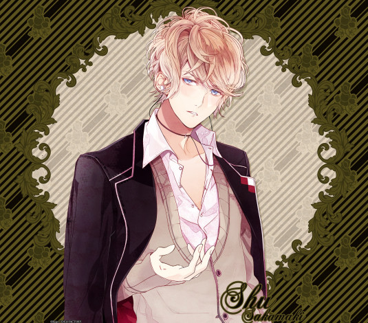 Обои картинки фото аниме, diabolik lovers, diabolik, lovers