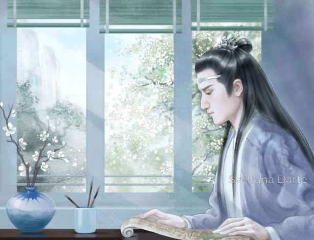 Обои картинки фото рисованное, кино,  мультфильмы, the, untamed, неукротимый, повелитель, чэньцин, мосян, тунсю, mo, dao, zu, shi, магистр, дьявольского, культа