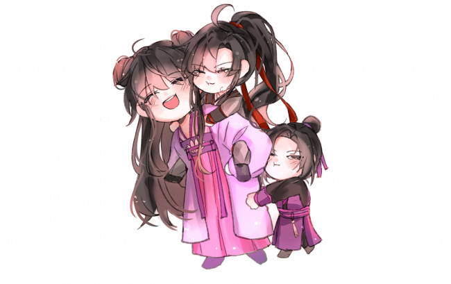 Обои картинки фото аниме, mo dao zu shi, the, untamed, неукротимый, повелитель, чэньцин, мосян, тунсю, mo, dao, zu, shi, магистр, дьявольского, культа