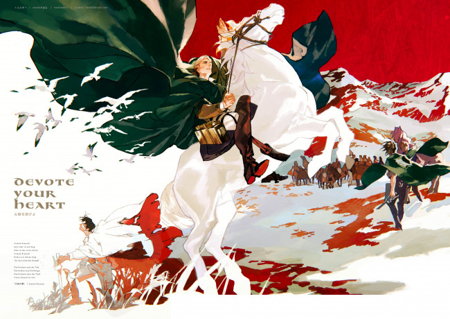 Обои картинки фото аниме, shingeki no kyojin, атака, титанов