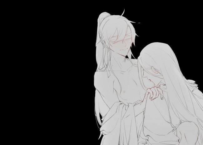 Обои картинки фото аниме, mo dao zu shi, the, untamed, неукротимый, повелитель, чэньцин, мосян, тунсю, mo, dao, zu, shi, магистр, дьявольского, культа