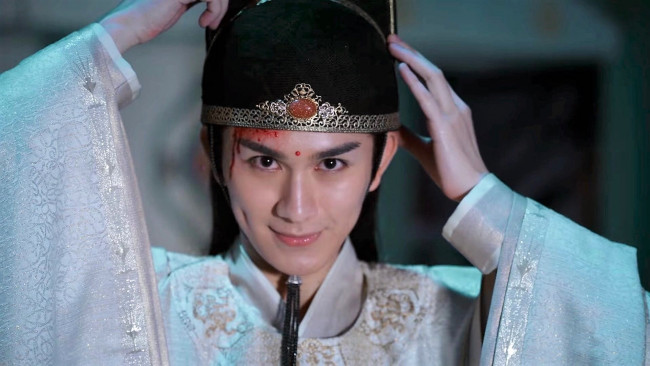 Обои картинки фото кино фильмы, the untamed, цзинь, гуанъяо, кровь