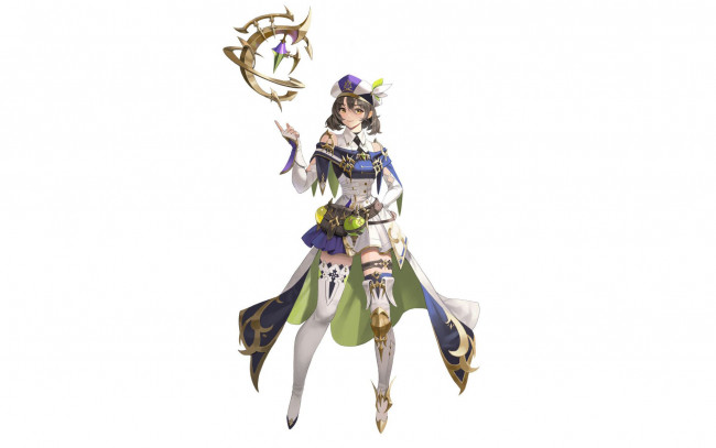 Обои картинки фото видео игры, ---другое, девушка, магия