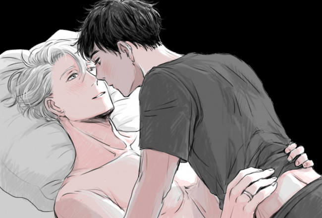 Обои картинки фото аниме, yuri on ice, yuri, on, ice