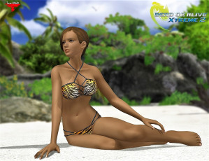 Картинка видео+игры dead+or+alive +xtreme+2 девушка купальник тропики