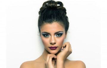 Картинка девушки -+лица +портреты модель макияж