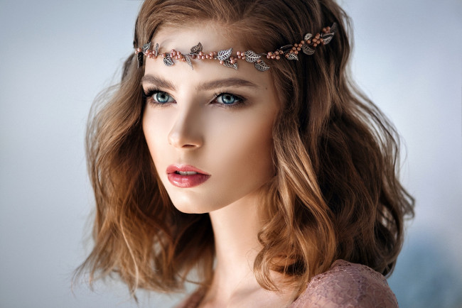 Обои картинки фото девушки, - лица,  портреты, портрет