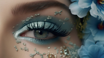 Картинка 3д+графика глаза+ eyes макияж