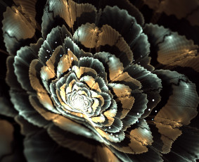 Картинка 3д+графика цветы+ flowers цветок свет