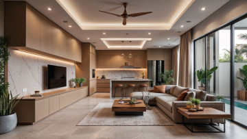 Картинка 3д+графика реализм+ realism гостиная мебель