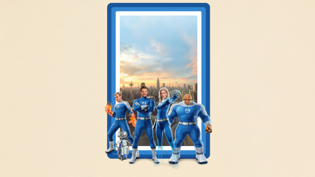 Обои картинки фото кино фильмы, the fantastic four,  first steps, the, fantastic, four, first, steps
