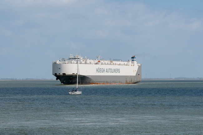 Обои картинки фото корабли, грузовые суда, ro-ro, container, carrier, ролкер