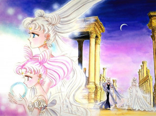 обоя аниме, sailor, moon