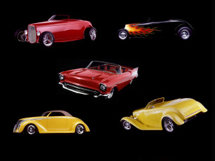 Картинка автомобили разные вместе