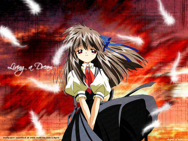 Обои картинки фото аниме, air