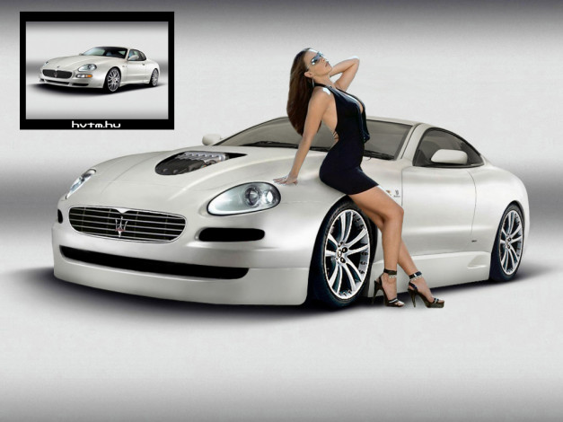 Обои картинки фото автомобили, авто, девушками