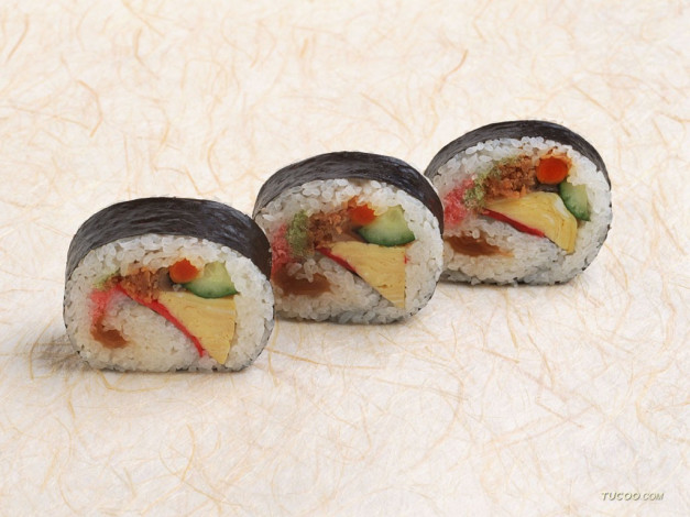 Обои картинки фото еда, рыба, морепродукты, суши, роллы