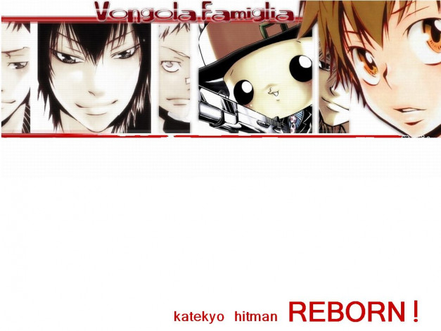 Обои картинки фото аниме, katekyo, hitman, reborn