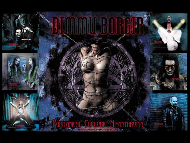 Обои картинки фото dimmu, borgir, музыка