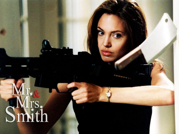 Обои картинки фото кино, фильмы, mr, and, mrs, smith
