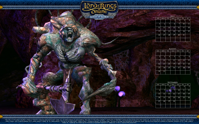 Обои картинки фото видео, игры, the, lord, of, rings, online, mines, moria