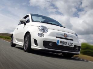 Картинка abarth 500c 2010 автомобили fiat