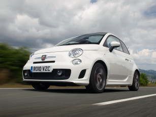 Картинка abarth 500c 2010 автомобили fiat