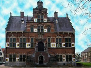 Картинка города здания дома