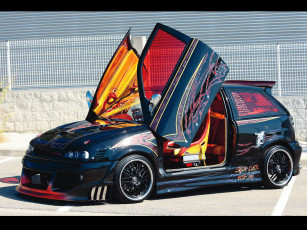 Картинка ibiza el diablo автомобили seat