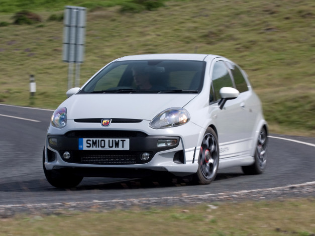 Обои картинки фото abarth, punto, evo, 2010, автомобили, fiat