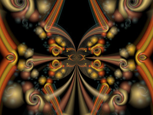 Картинка 3д графика fractal фракталы фрактал