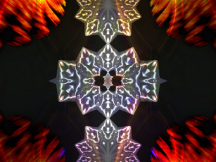 Картинка 3д графика fractal фракталы фрактал