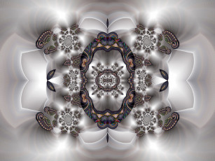 Картинка 3д графика fractal фракталы фрактал