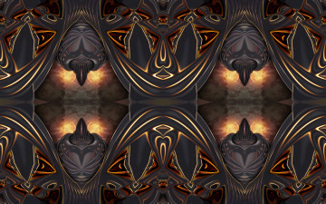 Картинка 3д графика fractal фракталы фрактал