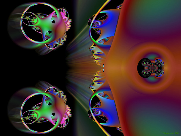 Обои картинки фото 3д, графика, fractal, фракталы, фрактал